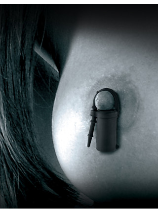 Вибро клипсы на соски Vibrating Silicone Nipple Teazers Pipedream, c вибрацией