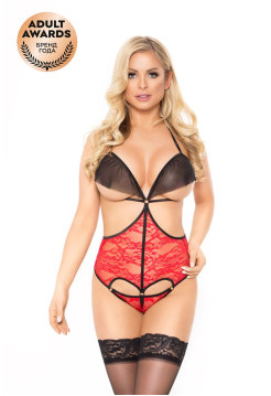 Боди Softline Collection, Terri, красный, M/L