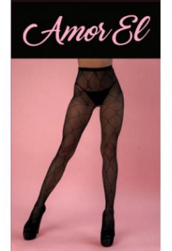 Колготы с рисунком Amor EL (S/L) (42-48)