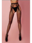 Чулки с поясом в стразах (S/L)