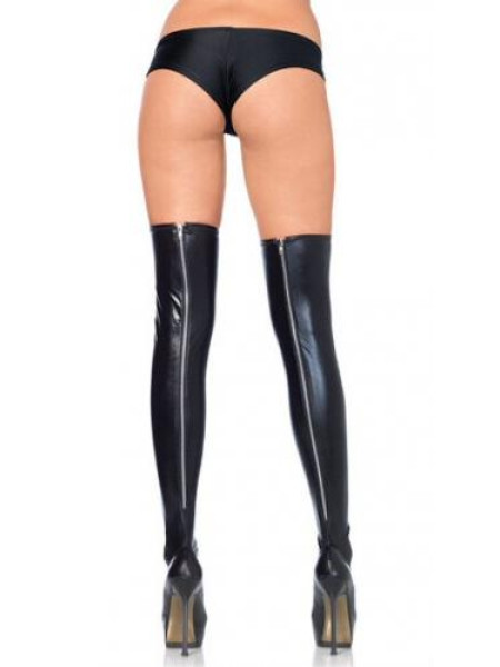 Чулки под кожу, на молнии