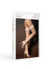 Базовые белые капроновые чулки 20 ден (SENSE) 4/5.