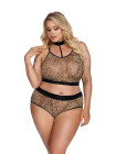 Комплект с леопардовым принтом XL\XXL, 3XL\4XL