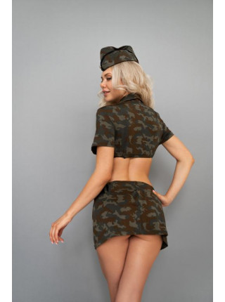 Эротический игровой костюм "Военный" L-XL