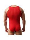 Боди мужское "Claret" красное от S до L.
