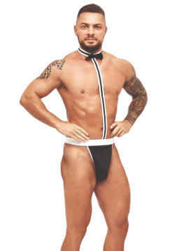 Боди эротическое мужское "Официант"