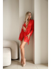 Пеньюар с кружевом красный (Muse) S\M
