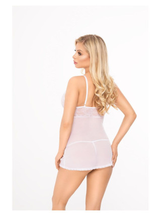 Сорочка ночная и трусики Softline Collection, Cheryl, белый, S/M