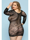 Платье Candy Girl Darcy черное, 2XL