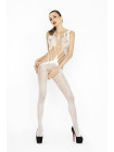 Костюм-сетка Passion Erotic Line, белый, OS