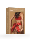 Игривые трусики красные с большим бантом сзади (Easy to love)  L/XL (46-48)
