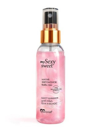 Мист для лица, тела и волос Магия феромонов с ароматом бабл гам 95 мл