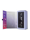 Двусторонний фаллоимитатор Satisfyer Dazzling Crystal 1, стекло, прозрачный, 18,5 см