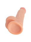 Реалистичный фаллоимитатор RealStick Nude Baz, PVC, телесный, 19 см