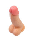 Реалистичный фаллоимитатор RealStick Nude Cree, PVC, телесный, 20 см