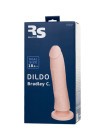 ФАЛЛОИМИТАТОР RS SILICONE BRADLEY C, ТЕЛЕСНЫЙ, 18,5 СМ