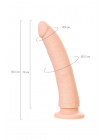 ФАЛЛОИМИТАТОР RS SILICONE BRADLEY C, ТЕЛЕСНЫЙ, 18,5 СМ