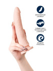 ФАЛЛОИМИТАТОР RS SILICONE - MATT B, ТЕЛЕСНЫЙ, 21,5 СМ