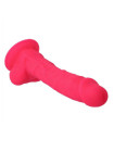 Фаллоимитатор SILEXD Model 1 с мошонкой, 9,5", розовый Длина 24 см Диаметр 4,5 см