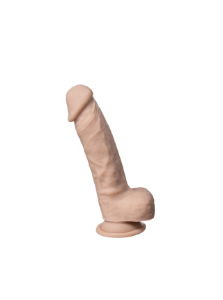 SileXD Фаллоимитатор-реалистик на присоске Real Skin Model 1 (8) Adrien Lastic , длина 21.00 см, диаметр 4.20 см 
