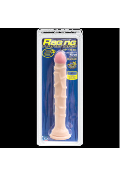 Фаллоимитатор 8 ребрист с присоской Doc Johnson, длина 21.80 см, диаметр 2.80 см 