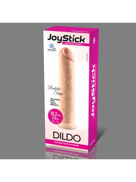 Фаллоимитатор JoyStick на присоске, 19,2 см SITABELLA, длина 19.20 см, диаметр 3.90 см