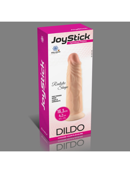 Фаллоимитатор JoyStick на присоске, 16,3 см SITABELLA, длина 16.30 см, диаметр 4.20 см 