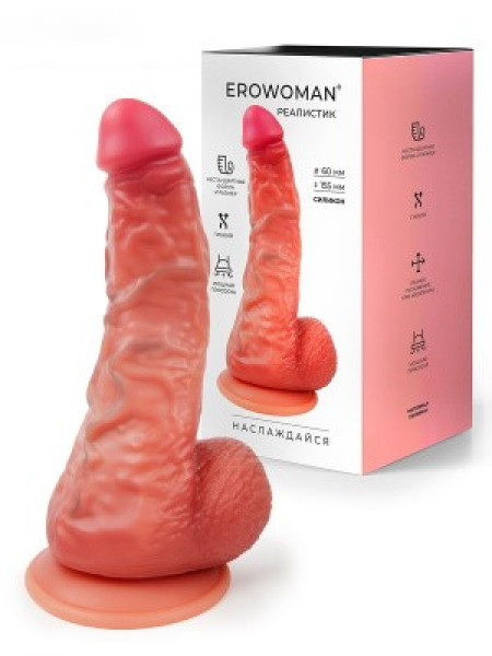 ФАЛЛОИМИТАТОР L 240 мм D 60 мм, вес 815 г