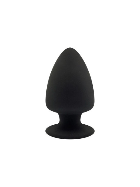 Анальная втулка SILEXD Plug Model 1, черный, S