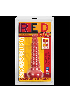 Анальный фаллоимитатор Red Boy - Anal Wand Butt Plug