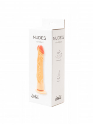 Фалоимитатор на Присоске Nudes Confident Длина 22,8 см, диаметр 4 см, рабочая длина 17 см.
