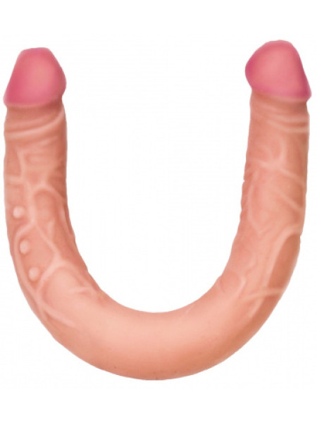 ФАЛЛОИМИТАТОР ДВУХСТОРОННИЙ L 470 мм, D 40 мм, киберкожа