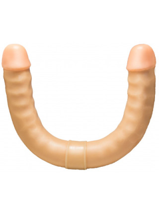 ФАЛЛОИМИТАТОР ДВУХСТОРОННИЙ В ЛАМИНАТЕ L 440 мм D 39 мм