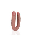 Двухсторонний фалоимитатор из ПВХ U Shaped Double Dildo 5" / 12,7 cm