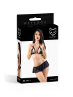 Комплект Glossy Behati из материала Wetlook, S