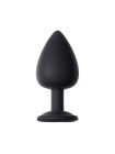 АНАЛЬНАЯ ПРОБКА EMOTIONS CUTIE LARGE BLACK MOONSTONE CRYSTAL 4013-08LOLA