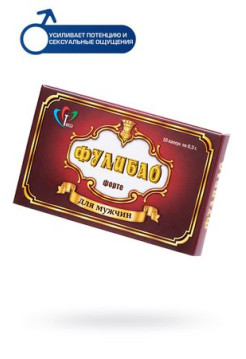 Высококачественная эрекция и продление БАД Фулибао-Форте 10 капсул