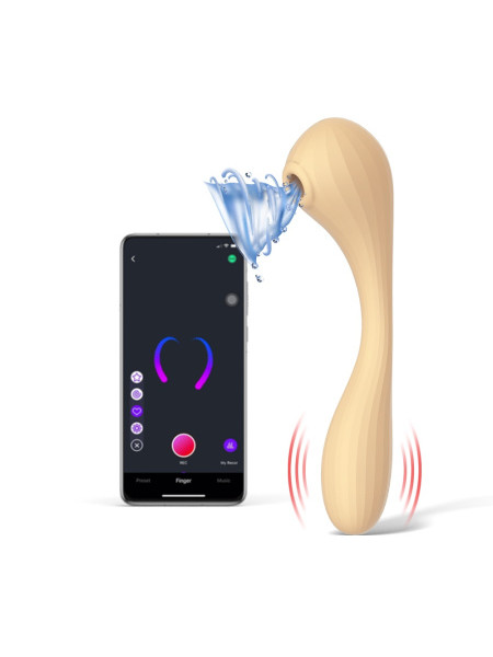 Вибратор Magic Motion Bobi желтый