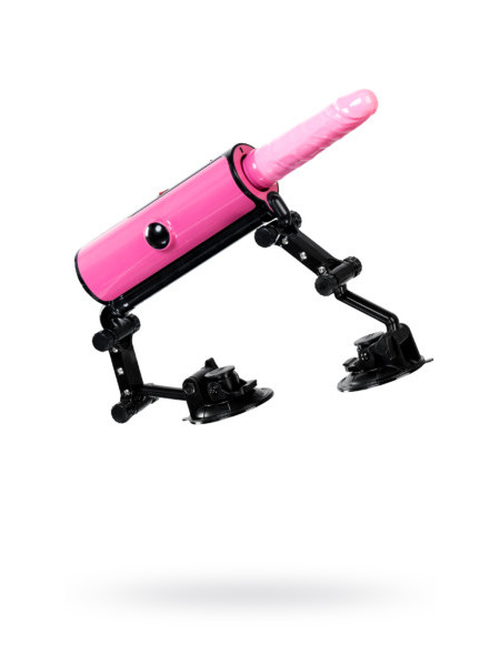 Секс-машина Pink-Punk, MotorLovers, ABS, розовый, 36 см нагрева до 43 °С. 190 фрикций в минуту