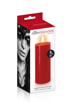 Fetish Tentation Красная низкотемпературная свеча для ваксплея
