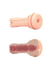 Мастурбатор Mystim OH PUSH ME Donut,TPE, телесный, 21,5 см