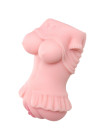 Мастурбатор реалистичный Juicy Pussy by TOYFA Little flower, TPE, телесный, 11,5 см