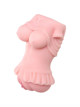 Мастурбатор реалистичный Juicy Pussy by TOYFA Little flower, TPE, телесный, 11,5 см