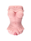 Мастурбатор реалистичный Juicy Pussy by TOYFA Little flower, TPE, телесный, 11,5 см