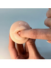 Мини-мастурбатор ротик телесного цвета Oral Mini Masturbator Adrien Lastic , длина 8.50 см, диаметр 5.00 см 