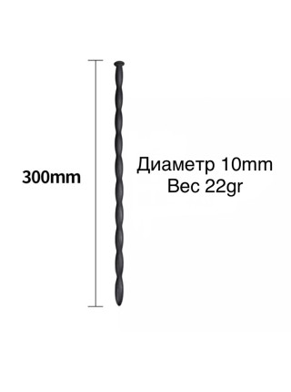 Уретральный стимулятор DD Джага-Джага, длина 30.00 см, диаметр 1.00 см 