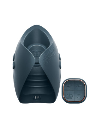 PULSE DUO 2025 Инновационный мужской вибратор с пультом ДУ Hot Octopuss, c вибрацией, длина 11.00 см, диаметр 6.10 см 