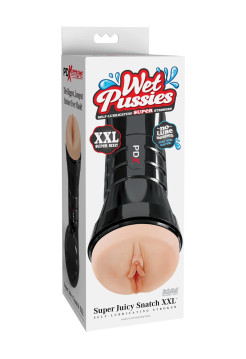 Мастурбатор в тубе WET PUSSIES, SUPER JUICY SNATCH XXL Pipedream, длина 26.00 см 