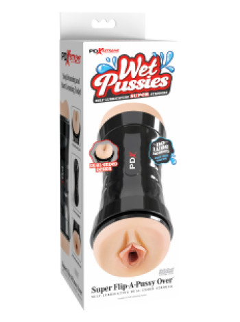 Самосмазывающийся Мастурбатор в Колбе Flip-A-Pussy Over Pipedream