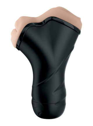 Мастурбатор с двумя тоннелями PDX ELITE Double Penetration Vibrating Stroker Pipedream, c вибрацией, длина 23.00 см, диаметр 9.00 см 